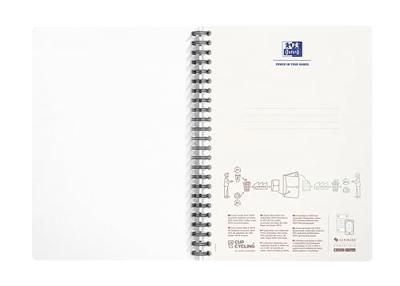 Spiraalblok oxf my rec up a5 lijn 180pag 80gr ass | 5 stuks