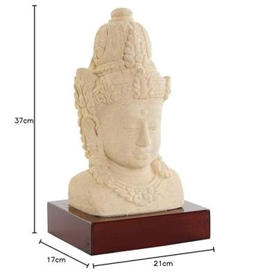 Decoratieve figuren Home ESPRIT Bruin 21 x 17 x 37 cm Decoratieve figuren Home ESPRIT Bruin 21 x 17 x 37 cm