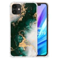 Anti-Shock Hoesje voor Apple iPhone 11 Marmer Groen - thumbnail
