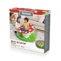 Bestway Opblaasbare Reuze Paddenstoel Stoel 112x112x66 cm +6 Jaar Binnen en Tuin 75123 - thumbnail