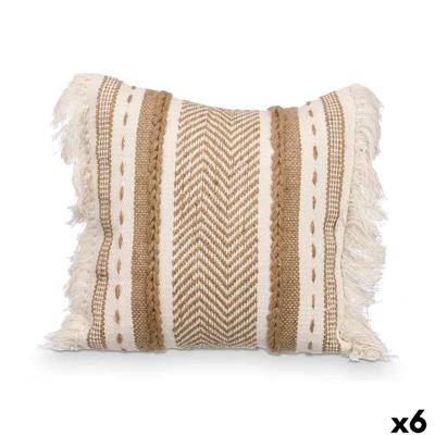 Kussen Gift Decor Bruin Natuurlijk 45 x 16 x 45 cm (6 Stuks)