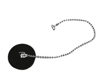 Bellson Gootsteendop Klein + Ketting 25 cm