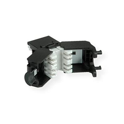 ROLINE Cat.6A (Klasse EA) Keystone, RJ45, niet afgeschermd, zonder gereedschap, zwart ROLINE Cat.6A (Klasse EA) Keystone, RJ45, niet afgeschermd, zonder gereedschap, zwart