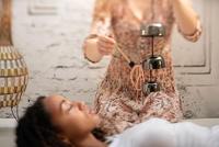 Meinl Sonic Energy Zen Singing Bowl set van 3 hangende klankschalen - thumbnail