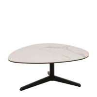 Sohome Salontafel 'Stephanie' Keramiek, 84 x 77cm, kleur Wit - thumbnail