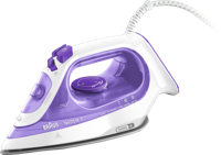 Braun SI3042VI TexStyle3 Stoomstrijkijzer 2350W 270 ml Paars/Wit - thumbnail