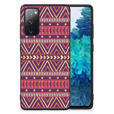 Samsung Galaxy S20 FE Back Case Aztec Paars