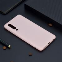 Candy Color TPU Case voor Huawei P30 (roze) - thumbnail