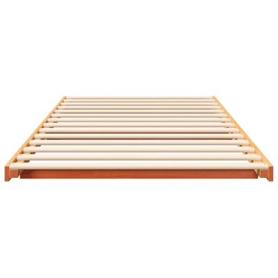 Bedframe Wasbruin 90 x 200 cm Massief grenenhout