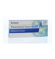 Sanias Paracetamol 500mg Tabletten - thumbnail