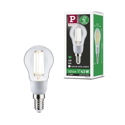Paulmann 29131 LED-lamp Energielabel A (A - G) E14 2.5 W Neutraalwit (Ø x h) 45 mm x 100 mm 1 stuk(s) Paulmann 29131 LED-lamp Energielabel A (A - G) E14 2.5 W Neutraalwit (Ø x h) 45 mm x 100 mm 1 stuk(s)