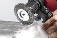 kwb 609810 Schijfborstel, roestvrijstalen draad, roestvrij, gegolfd 1 stuk(s) - thumbnail