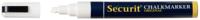 Securit krijtmarker medium, wit - thumbnail
