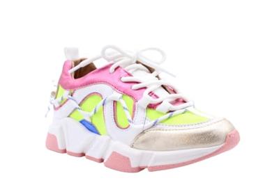 DWRS Chicago B10475-05-7758 Geel / Roze-39 maat 39