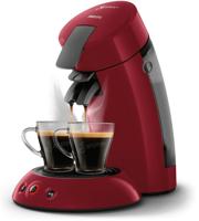 Philips hd6553/80 senseo original koffiepadapparaat rood - thumbnail