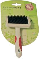 Kat rubber massage borstel small Vachtverzorging-kat Gebr. de Boon - Gebr de boon - thumbnail