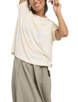 Jack wolfskin Travel T-shirt Dames Cotton White Heather S - thumbnail