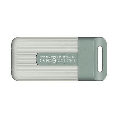 Externe Harde Schijf Team Group PD20 ECO Mini Grijs SSD 2 TB