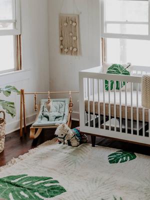 Vloerkleed Tropical LORENA CANALS beige, bedrukt