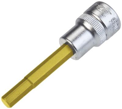HAZET Dopsleutelbit 8801A-7/32 · 3/8 inch (10 mm) vierkant hol · Binnen-zeskant-profiel · SW 7/32? HAZET Dopsleutelbit 8801A-7/32 · 3/8 inch (10 mm) vierkant hol · Binnen-zeskant-profiel · SW 7/32?