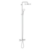 Grohe Tempesta System 250 Professional regendoucheset met 3 straalsoorten en thermostaatkraan incl. baduitloop Ø25cm chroom - thumbnail