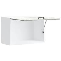 Keukenwandkast Lucca bewerkt hout grijs sonoma eikenkleur - thumbnail