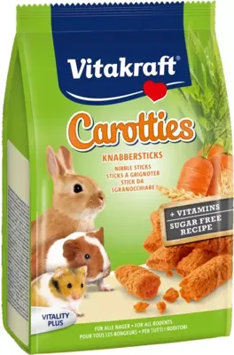 Vitakraft Carotties knaagdier knabbelsticks 50g