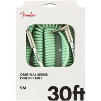 Fender Original Coiled Cable instrumentkabel 9m 6.3mm groen - thumbnail