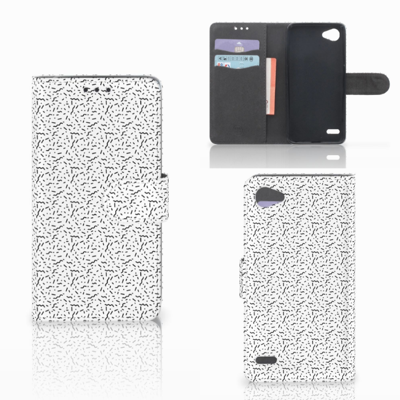 LG Q6 | LG Q6 Plus Telefoon Hoesje Stripes Dots LG Q6 | LG Q6 Plus Telefoon Hoesje Stripes Dots