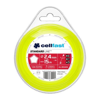 Draad voor snijmachine Cellfast 15 m 2,4 mm Draad voor snijmachine Cellfast 15 m 2,4 mm