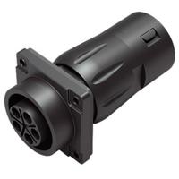 binder 09 6492 100 05 Ronde connector Flensbus Totaal aantal polen: 4 + PE 1 stuk(s) - thumbnail