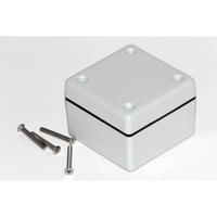 Hammond Electronics 1594AWGY Universele behuizing 56 x 56 x 40 ABS Grijs 1 stuk(s) - thumbnail