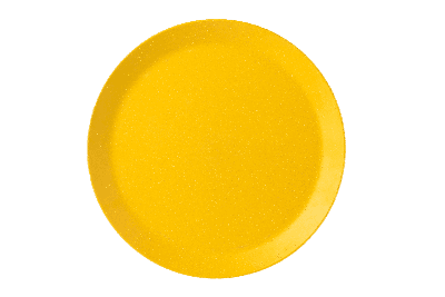 Mepal plat bord Bloom 280 mm - pebble yellow