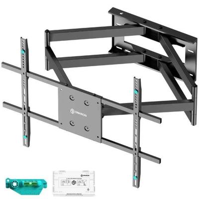 ONKRON M8L-B Draai- en kantelbare TV-beugel voor 42“-110” max. 100 kg, met draaifunctie, zwart