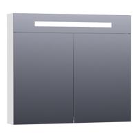 Brauer Promise Deluxe Spiegelkast - 120 cm - met Directe Verlichting - 2 Dubbelzijdige Spiegeldeuren - Mat Wit - thumbnail