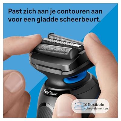 Braun Serie 5 51-B1000S Scheerapparaat Zwart - thumbnail