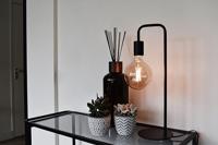 Calex Globe Led Lamp Glassfiber 4W dimbaar Ø95mm - Goud - thumbnail