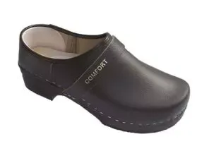 Schoenklomp zwart dichte hiel - 46