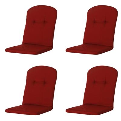Kuip hoog Rib red 96 cm x 45 cm (4 stuks) Madison - Madison
