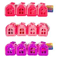 Toi-Toys Knuffel pluche dier in draagkoffer, 10cm - thumbnail