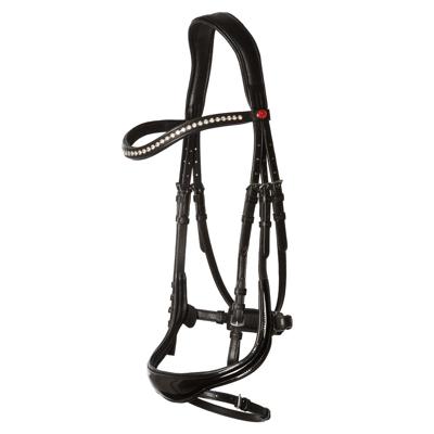 Kieffer - snaffle bridle ULTRA SOFT AMY SHINE