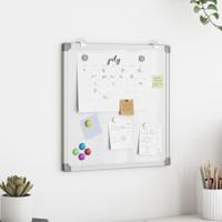 VidaXL Whiteboard magnetisch 60x60x1,7 cm aluminium - thumbnail
