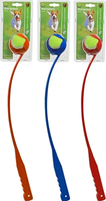 Boon Werpstok met tennisbal 63cm Boon Werpstok met tennisbal 63cm