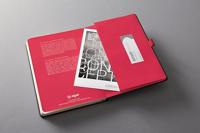 Sigel SI-CO662 Notitieboek Conceptum RED Edition Hardcover A5 Zwart Geruit - thumbnail