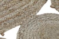 Tapijt DKD Home Decor Tropisch Jute (200 x 200 x 200 cm) - thumbnail