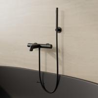 Bad/Douchekraan Aquasplash Colorato Opbouw Thermostatisch Mat Zwart Aquasplash - thumbnail