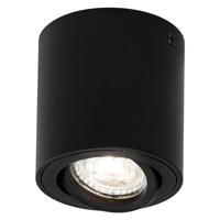 OSRAM HOMELIGHTING Spot Surface Round GU10 Black 4099854445965 LED-buitenlamp (wand) GU10 Zwart - thumbnail