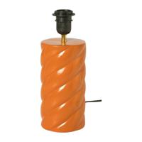 Lampvoet spekje - oranje - ø11x32 cm - thumbnail