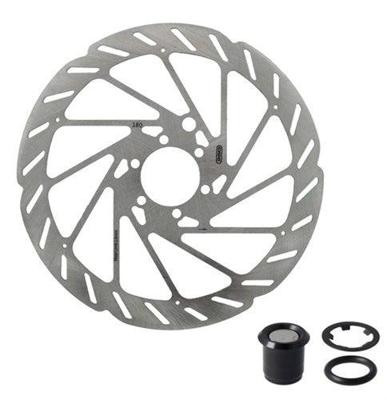 Elvedes Remschijf rvs 6-bouts 180mm met sensor magneet