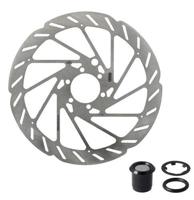 Elvedes Remschijf rvs 6-bouts 180mm met sensor magneet - thumbnail